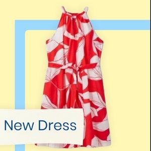 ☀️ NWT Floral high neck sundress ❤️ Sz XS, L